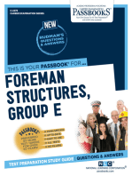 Foreman (Structures-Group E) (Plumbing): Passbooks Study Guide
