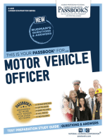 Motor Vehicle Officer: Passbooks Study Guide