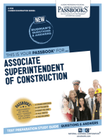 Associate Superintendent of Construction: Passbooks Study Guide