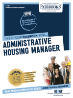 Administrative Housing Manager: Passbooks Study Guide