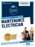 Maintenance Electrician: Passbooks Study Guide