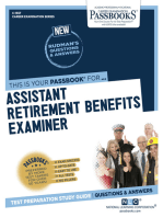 Assistant Retirement Benefits Examiner: Passbooks Study Guide