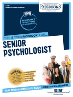 Senior Psychologist: Passbooks Study Guide