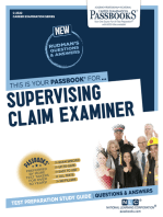 Supervising Claim Examiner: Passbooks Study Guide