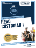 Head Custodian I: Passbooks Study Guide