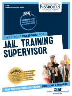 Jail Training Supervisor: Passbooks Study Guide