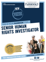 Senior Human Rights Investigator: Passbooks Study Guide