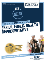 Senior Public Health Representative: Passbooks Study Guide