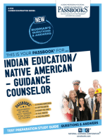 Indian Education – Guidance Counselor: Passbooks Study Guide