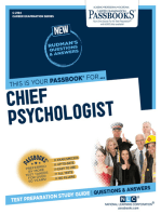 Chief Psychologist: Passbooks Study Guide