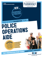 Police Operations Aide: Passbooks Study Guide