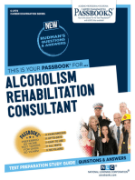 Alcoholism Rehabilitation Consultant: Passbooks Study Guide