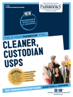 Cleaner, Custodian (USPS): Passbooks Study Guide