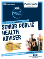Senior Public Health Adviser: Passbooks Study Guide