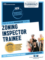 Zoning Inspector Trainee: Passbooks Study Guide