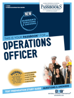 Operations Officer: Passbooks Study Guide