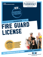 Fire Guard License: Passbooks Study Guide