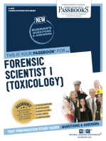 Forensic Scientist I (Toxicology): Passbooks Study Guide