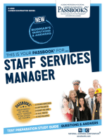 Staff Services Manager: Passbooks Study Guide