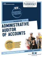 Administrative Auditor of Accounts: Passbooks Study Guide