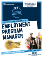 Employment Program Manager: Passbooks Study Guide