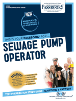 Sewage Pump Operator: Passbooks Study Guide