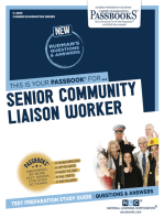 Senior Community Liaison Worker: Passbooks Study Guide