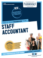Staff Accountant: Passbooks Study Guide