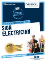 Sign Electrician: Passbooks Study Guide