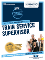 Train Service Supervisor: Passbooks Study Guide