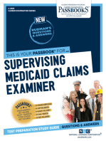 Supervising Medicaid Claims Examiner: Passbooks Study Guide