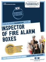 Inspector of Fire Alarm Boxes: Passbooks Study Guide