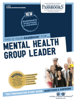 Mental Health Group Leader: Passbooks Study Guide