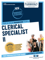 Clerical Specialist II: Passbooks Study Guide