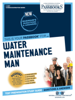 Water Maintenance Man: Passbooks Study Guide