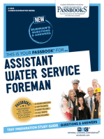 Assistant Water Service Foreman: Passbooks Study Guide