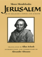Jerusalem: Or on Religious Power and Judaism