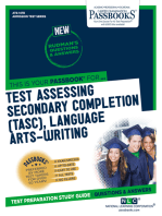 Test Assessing Secondary Completion (TASC), Language Arts-Writing: Passbooks Study Guide