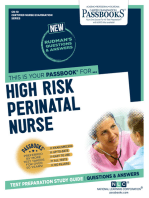 HIGH RISK PERINATAL NURSE: Passbooks Study Guide