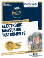 ELECTRONIC MEASURING INSTRUMENTS: Passbooks Study Guide