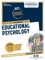 EDUCATIONAL PSYCHOLOGY: Passbooks Study Guide