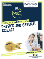 PHYSICS AND GENERAL SCIENCE: Passbooks Study Guide