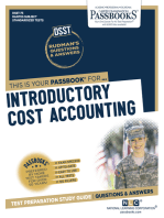 INTRODUCTORY COST ACCOUNTING: Passbooks Study Guide