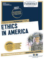 ETHICS IN AMERICA: Passbooks Study Guide