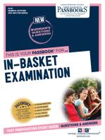 IN-BASKET EXAMINATION: Passbooks Study Guide