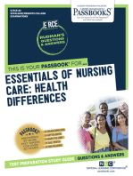 Essentials of Nursing Care: Health Differences: Passbooks Study Guide