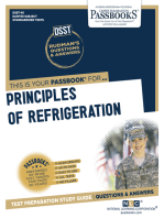 PRINCIPLES OF REFRIGERATION: Passbooks Study Guide