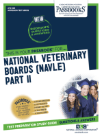 NATIONAL VETERINARY BOARDS (NBE) (NVB) PART II - Pharmacology, Therapeutics, Parasitology, Hygiene: Passbooks Study Guide