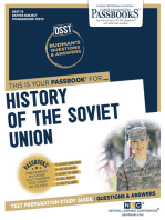 HISTORY (RISE & FALL) OF THE SOVIET UNION: Passbooks Study Guide