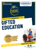 Gifted Education: Passbooks Study Guide